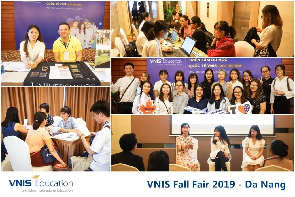 VNIS education fair in Da Nang