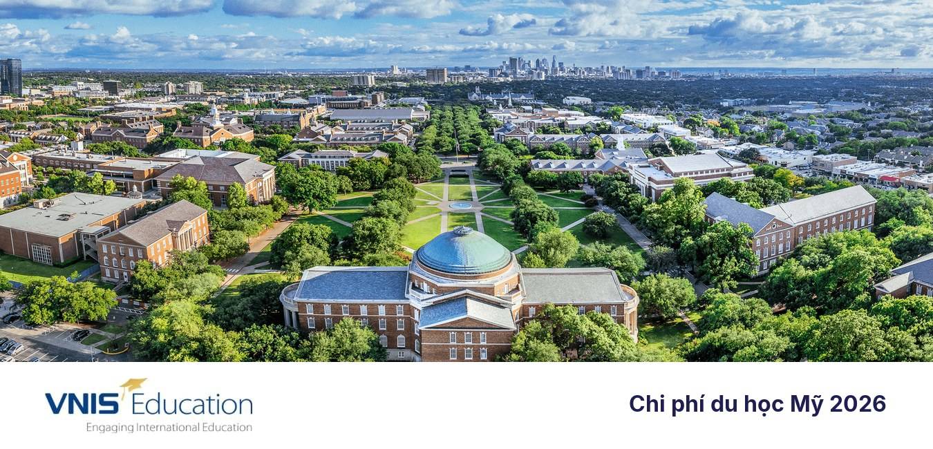 Chi phí du học Mỹ năm 2026 và bí quyết tiết kiệm thông minh